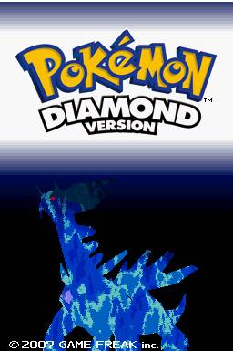 Pokemon Diamond Title Screen